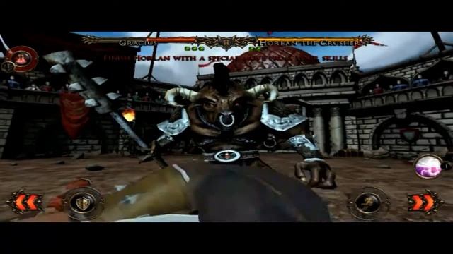 Rage Of The Gladiator Android Gameplay Horlan The Crusher vs Gracius смотреть онлайн