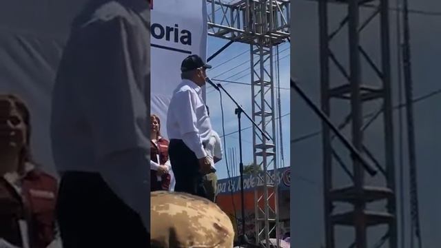Andrés Manuel López Obrador en Guadalupe Victoria /25 abril 2018 смотреть онлайн