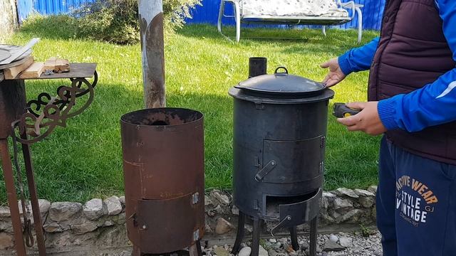 ПРАВИЛЬНАЯ ПЕЧЬ ДЛЯ КАЗАНА! Обзор + размеры! смотреть онлайн