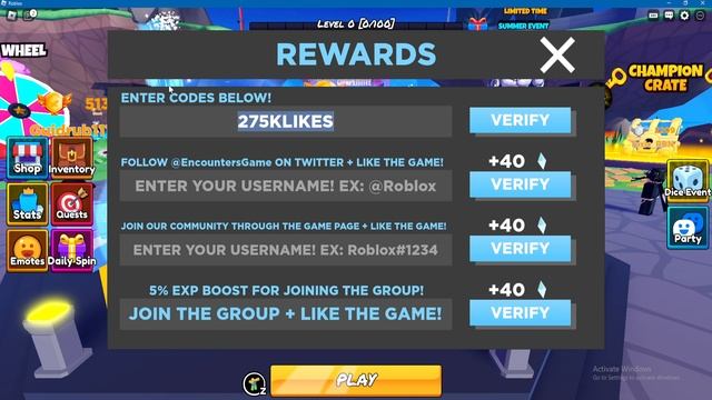 ALL Encounters CODES | Roblox Encounters Codes (July 2023) смотреть онлайн
