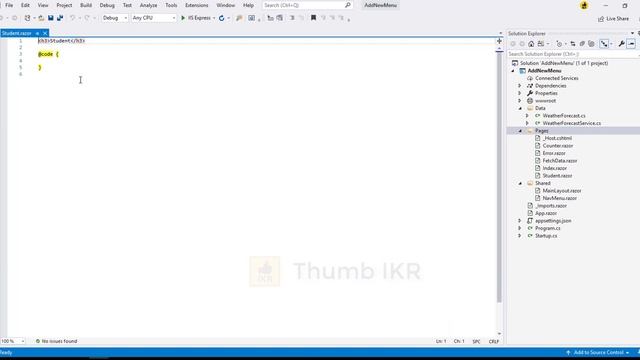 Blazor : Creating New Component as Custom Menu [Basic Tutorial] смотреть онлайн