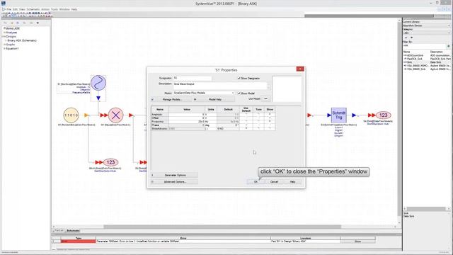 Binary ASK System Simulation in SystemVue смотреть онлайн