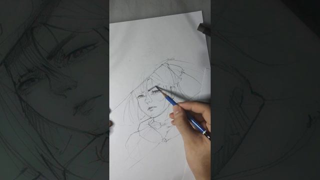 Mona Fanart speed draw [Genshin Impact] смотреть онлайн