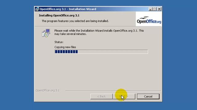 Installing Open Office 3.1 смотреть онлайн