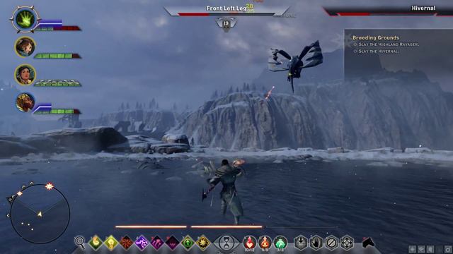Dragon Age: Inquisition - Slay The Hivernal, Dragon Hunt, Empire Du Lion смотреть онлайн