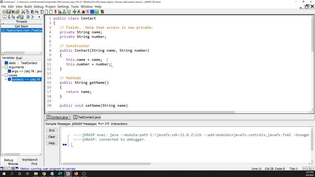 Programming Example: Adding a Constructor to a Class смотреть онлайн