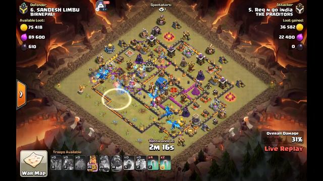 Clash Of Clans : 👍Farming Base Visiting Live Playing With Xiaomi Pad 5(kbgameryt85) #coclive смотреть онлайн