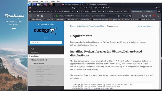 20210514 - Ferr mencari tahu bagaimana cara instal Cuckoo Sanbox Malware Analysis di Linuxxxxxx смотреть онлайн