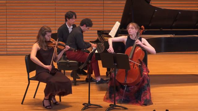 Piano Trio no. 1 in D Minor, op. 49 no. 1 by Felix Mendelssohn // 1st & 2nd movements смотреть онлайн