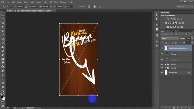 Restaurant Food Menu Instagram Stories Design in Photoshop Tutorial смотреть онлайн