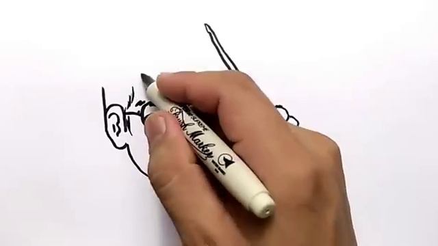 VERY EASY ! How to turn word HARRY into CARTOON HARRY POTTER for kids / learn how to draw смотреть онлайн