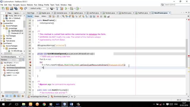 ການ add font ຂອງ custom ເຂົ້າໃນ java project смотреть онлайн