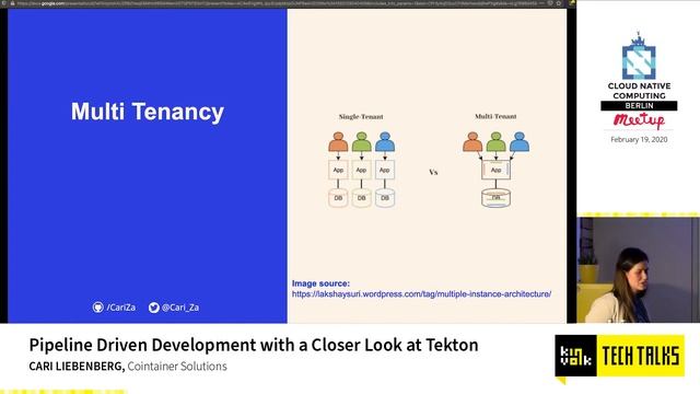 Kinvolk Tech Talk - Pipeline Driven Development With A Closer Look At Tekton With Cari Liebenberg