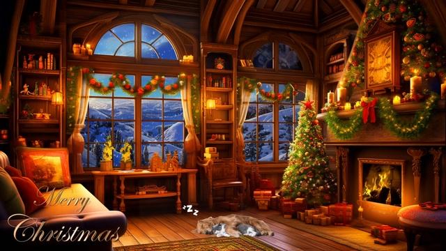 Relaxing Christmas Ambience ? Heavenly Christmas Music 2024, Best Christmas Playlist For Relax