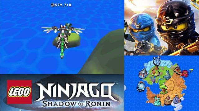 LEGO Ninjago: Shadow of Ronin - Ninjago Map 100% Free Play Guide (All Gold Bricks, Pixal Unlocked) смотреть онлайн
