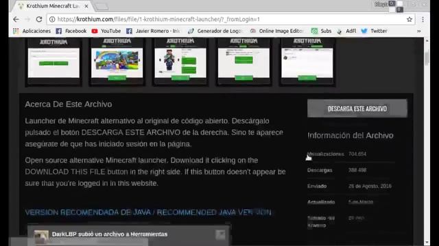 Krothium Minecraft Launcher Java,Skin,Review,Descarga,Capas - Minecraft No Premiun | Bleyter смотреть онлайн