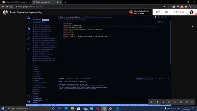 Hack_The_Fest_2020 || Hacktoberfest2020 || Git and Github || Successful PR смотреть онлайн