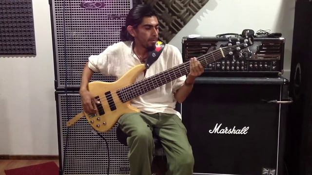 Ibanez Bass Experience 2012 - Rodrigo Caceres Bass Solo смотреть онлайн