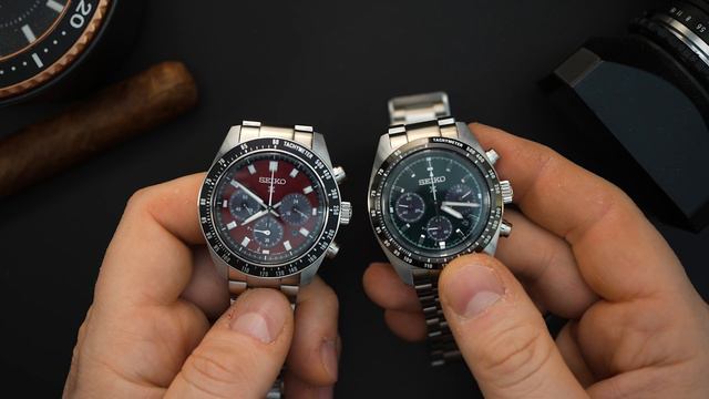 Seiko Speedtimer Chronographs 39mm Vs 41mm - Affordable Solar Chrono Under $500 Rolex Daytona Homag