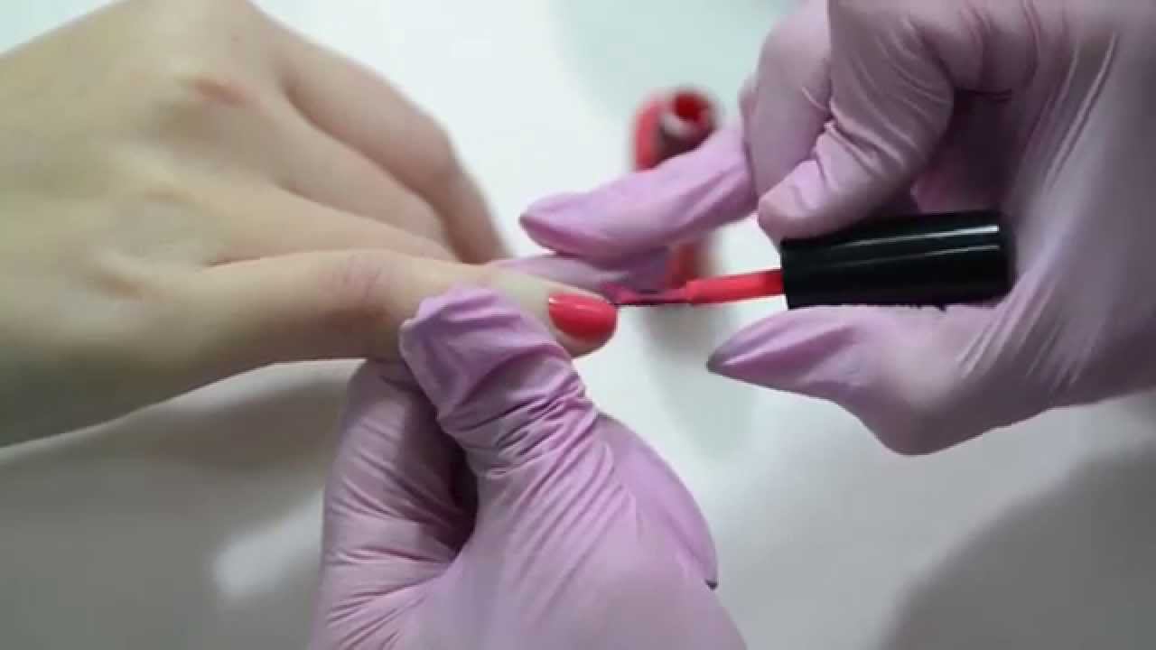 Технология нанесения гель-лака CND Shellac