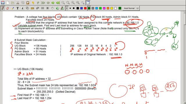 Subnetting in Cisco Packet Tracer | Subnet Mask | Computer Networks смотреть онлайн