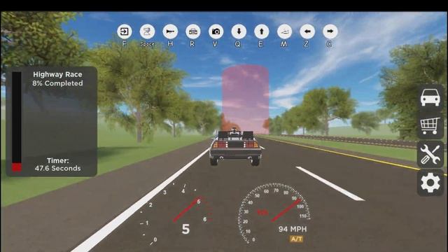 Delorean From "Back to the Future" Review! (Roblox Vehicle Legends) смотреть онлайн