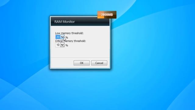 RAM Monitor Widget for Windows 7 смотреть онлайн