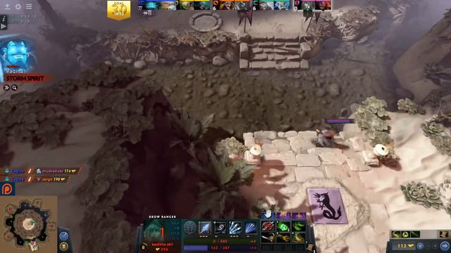 DOTA2. Необычные режимы игры. Режим - OVERTHROW смотреть онлайн
