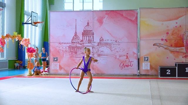 художественная гимнастика Шинкова Валерия 2014 обруч смотреть онлайн