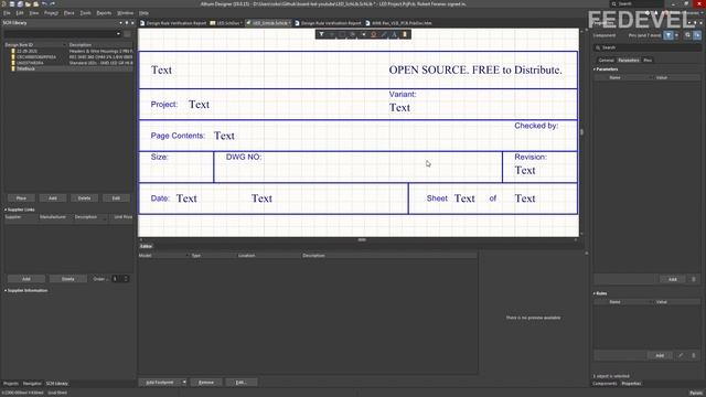 Altium - How to create Custom Title Block смотреть онлайн