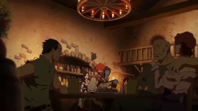 Ярость Бахамута / Shingeki No Bahamut: Genesis [01][AniDub]