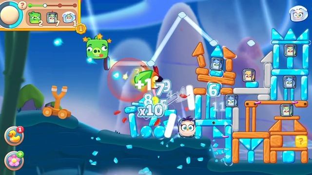 Angrybird Journey land12 Gaia's challenge Cross Level 6 To 10 After Level 3020 V#845 #gameplay смотреть онлайн