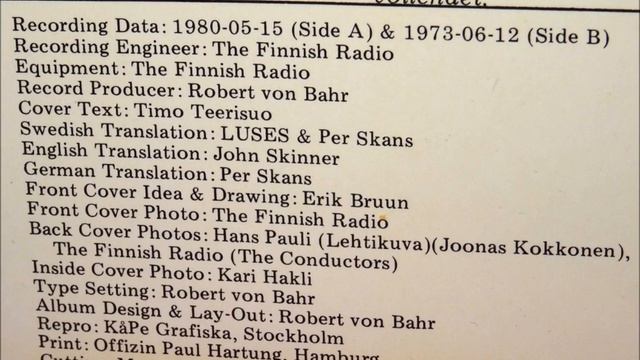 Joonas Kokkonen - Symphony No. 4 [edit] (Vinyl, 1980) смотреть онлайн