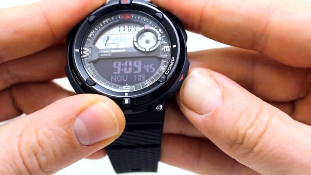 Часы Casio Outgear SGW-600H-1B - Инструкция, как настроить от PresidentWatches.Ru смотреть онлайн