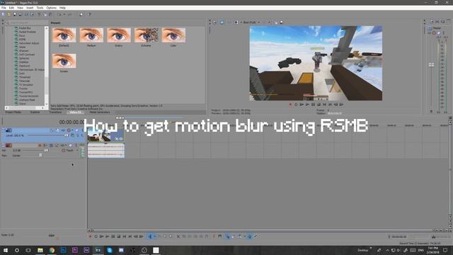 Minecraft & Render Settings For Smooth Video (Motion blur) смотреть онлайн