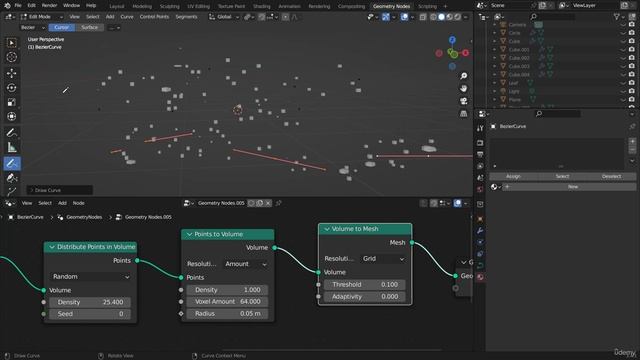 74 - Volume to Mesh Node смотреть онлайн