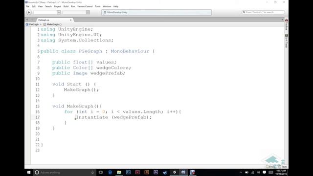Unity Tutorial: Pie Graph by Board to Bits (Part 2) смотреть онлайн