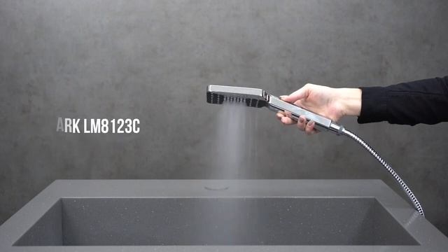 Лейка для душа Lemark 3-х реж. LM8123C хром прямоугольная смотреть онлайн