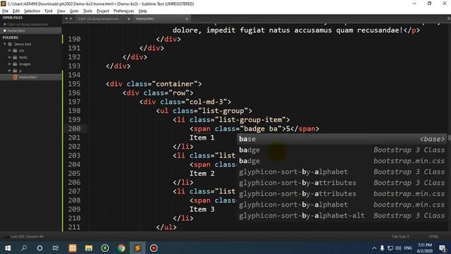 Học nhanh Bootstrap 3 phần 9 - Cách sử dụng list group và thumbnail смотреть онлайн