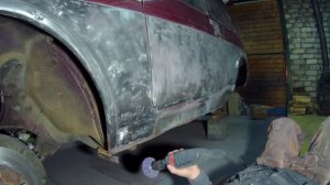 Восстановление  НИВЫ 21214 кузовной ремонт, начало проекта