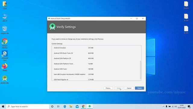 How to Install and Create Android Studio Emulator on Windows 10 смотреть онлайн