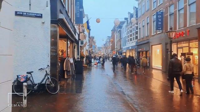 Город Leiden, Нидерланды (Голландия) / Прогулка по городу (часть 1) смотреть онлайн