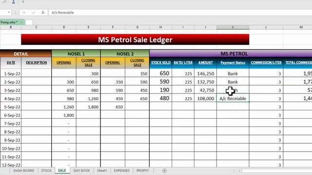 FULLY AUTOMATIC ACCOUNTING SOFTWARE IN EXCEL | CASH BOOK BANK BOOK | RECEIVABLE | PAYABLE | DAY BOO смотреть онлайн
