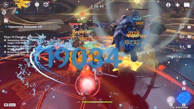 Genshin Impact 3.2 Spiral Abyss Floor 11 VS Lenovo Ideapad 3 15ITL6 смотреть онлайн