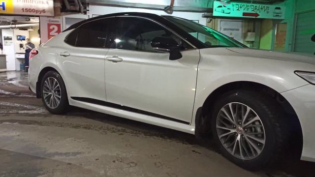 Тонировка и оклейка крыши Toyota Camry 1 смотреть онлайн
