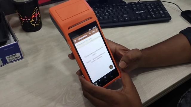 AP02 Smart Android POS Terminal With Barcode Scanner смотреть онлайн