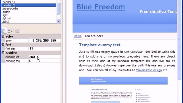 CSS Editor : Free Css editor (video) смотреть онлайн