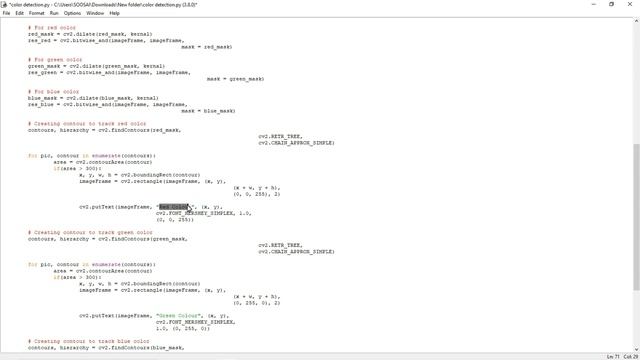 Color detection using python and OpenCV | Color Detection with Python смотреть онлайн