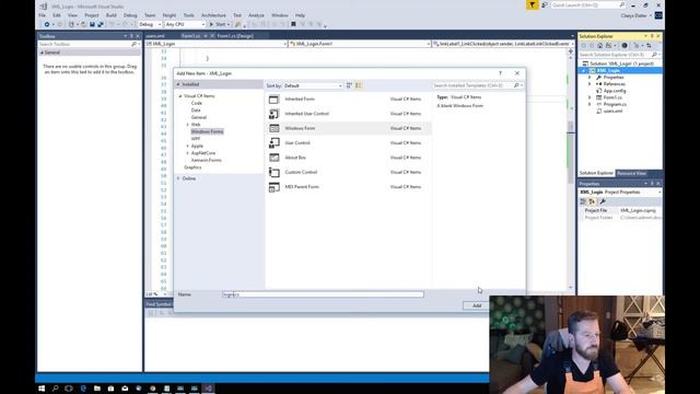 C# Create your login system with xml - PART 2 смотреть онлайн