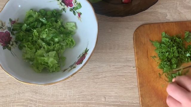 Витаминный салат ? Любимый сорт помидор для засолки ??? смотреть онлайн